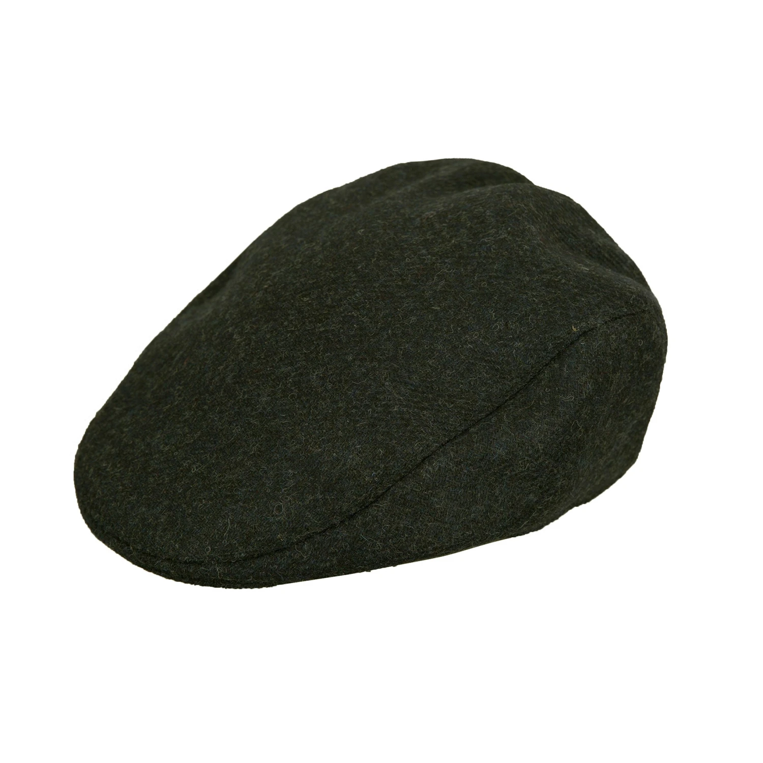 Men’s Abraham Moon Plain Tweed Flat Cap - Image 3
