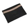 Men's Heritage Handmade Pebble Grain Lambskin Leather Card Holder