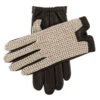 Men's Heritage Crochet-Back Leather Driving Gloves
