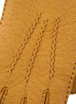 Men's Heritage Handsewn Three-Point Cashmere-Lined Peccary Leather Gloves -Dents 15 1564 cork 2 92cc512b bfc4 448b aead 24371debd59a