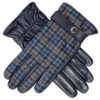 Men's Heritage Cashmere-Lined Abraham Moon Tweed And Leather Gloves