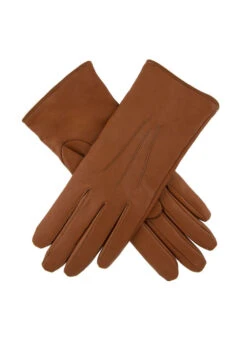Women's Heritage Three-Point Lambswool-Lined Leather Gloves 7 Women's Heritage Three-Point Lambswool-Lined Leather Gloves -Dents 17 1030 Cognac b13f2de4 db14 4898 b05e 339fac1a3fa0