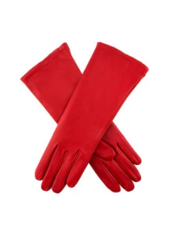 Women's Heritage Cashmere-Lined Leather Gloves -Dents 17 1035 Berry