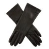 Women's Heritage Three-Point Silk-Lined Leather Gloves