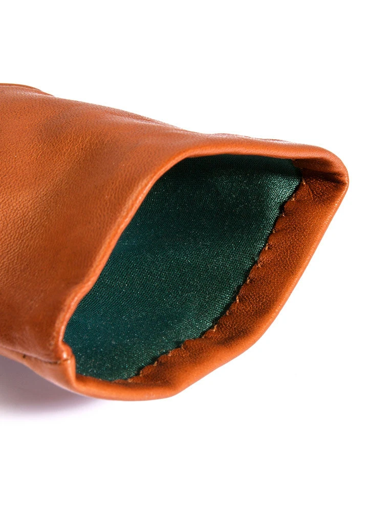 Women's Heritage Three-Point Silk-Lined Leather Gloves 5 Women's Heritage Three-Point Silk-Lined Leather Gloves - Image 5