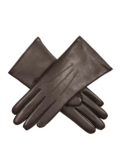 Women’s Heritage Touchscreen Three-Point Fur-Lined Leather Gloves 7 Women’s Heritage Touchscreen Three-Point Fur-Lined Leather Gloves -Dents 17 1156 Mocca