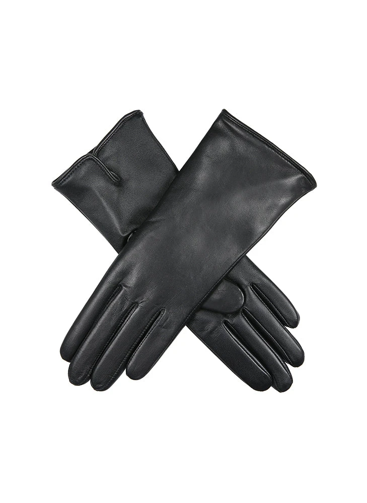 Women’s Heritage Touchscreen Cashmere-Lined Leather Gloves 4 Women’s Heritage Touchscreen Cashmere-Lined Leather Gloves - Image 4