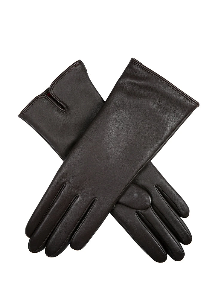 Women’s Heritage Touchscreen Cashmere-Lined Leather Gloves 2 Women’s Heritage Touchscreen Cashmere-Lined Leather Gloves - Image 2