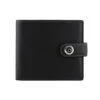 Men's Smooth Nappa Leather Bifold Wallet With RFID Blocking And Coin Purse
