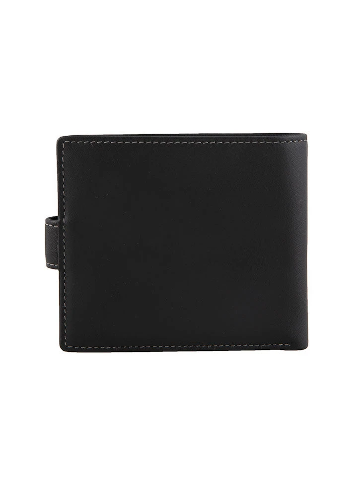 Men's Smooth Nappa Leather Bifold Wallet With RFID Blocking And Coin Purse - Image 4