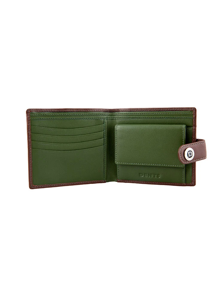 Men's Smooth Nappa Leather Bifold Wallet With RFID Blocking And Coin Purse - Image 8