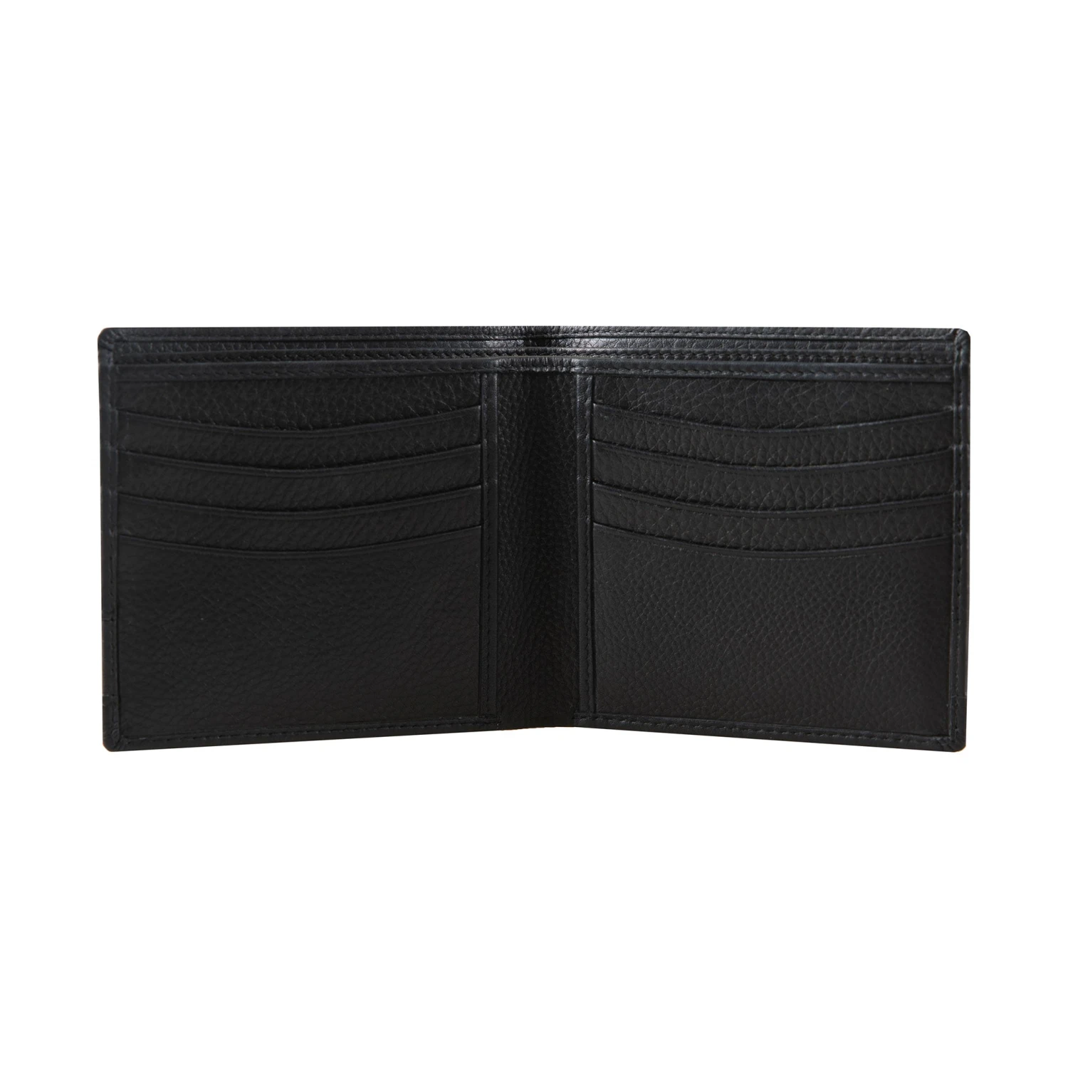Men's Pebble Grain Leather Bifold Wallet With RFID Blocking - Image 8