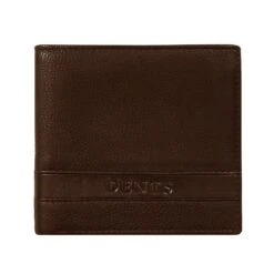Men's Pebble Grain Leather Bifold Wallet With RFID Blocking