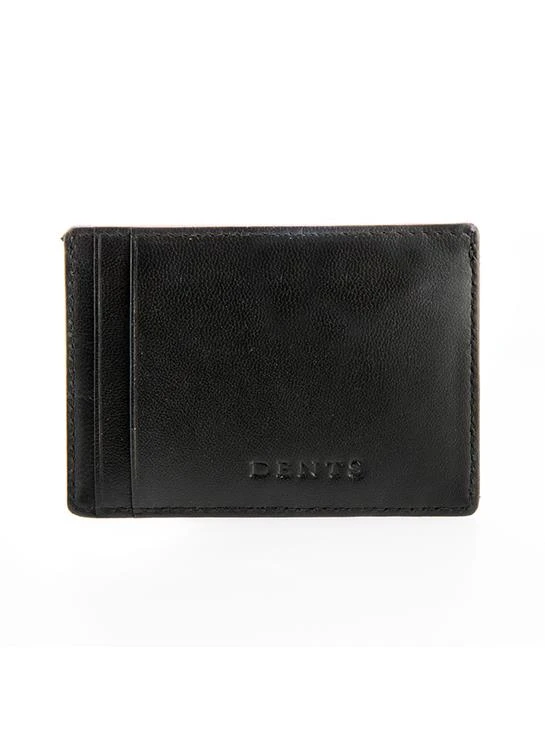 Men's Smooth Nappa Leather Card Holder With RFID Blocking And Window Pocket - Image 3