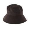 Women's Waxed Cotton Hat With Abraham Moon Underside