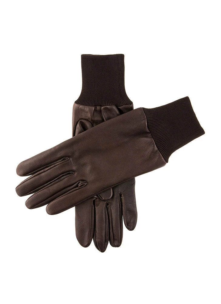 Men's Heritage Water-Resistant Silk-Lined Right Hand Leather Shooting Gloves 5 Men's Heritage Water-Resistant Silk-Lined Right Hand Leather Shooting Gloves - Image 5