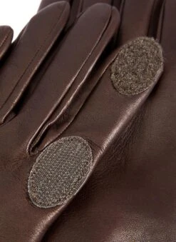 Men's Heritage Water-Resistant Silk-Lined Left Hand Leather Shooting Gloves -Dents 37 0601 brown 1 2fd89115 03fd 42ff bab6 2cad486740fe