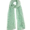 Women's Dragonfly Foil Print Lightweight Scarf