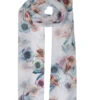 Women's Floral Print Lightweight Scarf