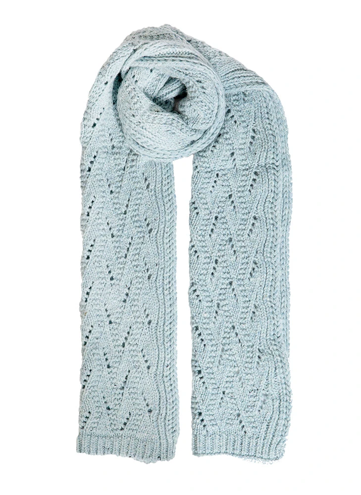 Women's Lace Knitted Scarf - Image 9