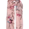 Women's Cherry Blossom And Bird Print Lightweight Scarf