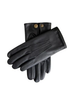 Men's The Suited Racer Touchscreen Three-Point Leather Gloves -Dents 5 1002 Black Black ecfbc1e7 cbb9 458f 83e9 f6da8adf8511