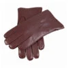 Men's Handsewn Three-Point Fur-Lined Leather Gloves