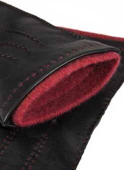 Men's Handsewn Three-Point Cashmere-Lined Leather Gloves With Colour Contrast Details -Dents 5 1541 20black 202 16f7070c 1587 46ce a6c8 96afec63fb82