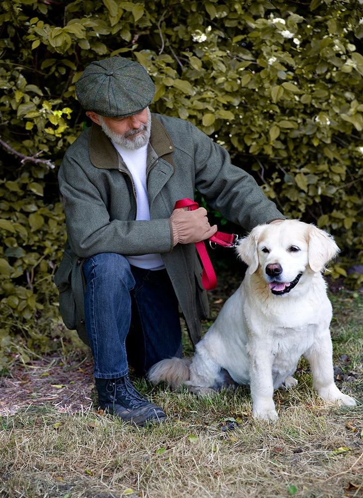 Men's Touchscreen Wool-Lined Leather Gloves With Elasticated Cuffs 2 Men's Touchscreen Wool-Lined Leather Gloves With Elasticated Cuffs - Image 2