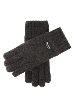 Men's Thinsulate-Lined Knitted Gloves -Dents 5 4500 charcoal 47a55eb5 cab3 4f13 9828 0195153cd608