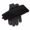 Men's Cashmere-Lined Ponyskin And Leather Gloves