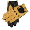 Men's Touchscreen Leather Driving Gloves