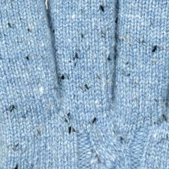 Women’s Cable Knit Gloves With Marl Yarn -Dents 6 3278 Corn Blue 6