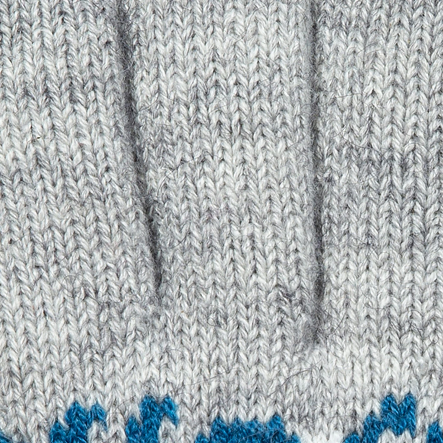 Women’s Jacquard Knitted Gloves With Rose Pattern - Image 8