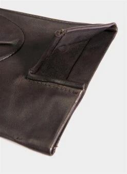 Women's Three-Point Leather Gloves -Dents 7 0010 20mocca 203