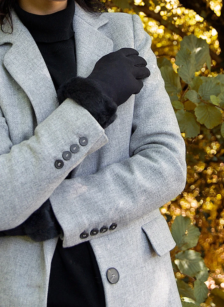 Women's Sheepskin Gloves 6 Women's Sheepskin Gloves - Image 6