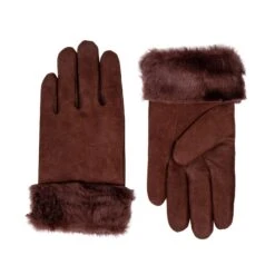 Women's Sheepskin Gloves 18 Women's Sheepskin Gloves -Dents 7 1056 Chestnut 1