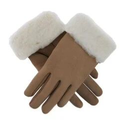 Women's Sheepskin Gloves 22 Women's Sheepskin Gloves -Dents 7 1056 Oatmeal