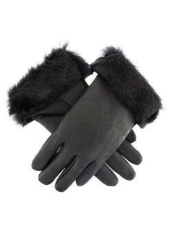 Women's Sheepskin Gloves 15 Women's Sheepskin Gloves -Dents 7 1056 20nappa 20black