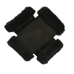 Women's Fingerless Sheepskin Mittens -Dents 7 1073 black 5a36606c aa90 4751 ba40 b8ce3280a5e9