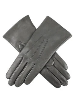 Women's Three-Point Cashmere-Lined Leather Gloves 17 Women's Three-Point Cashmere-Lined Leather Gloves -Dents 7 1134 Charcoal 0caeb535 5402 4464 8c32 48dc6e74b6d4