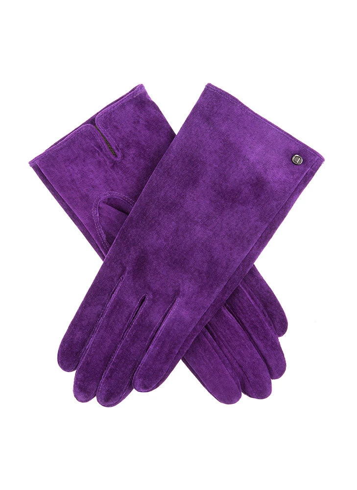 Women's Lined Suede Gloves 11 Women's Lined Suede Gloves - Image 11