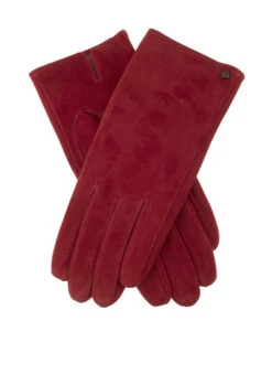 Women's Lined Suede Gloves 37 Women's Lined Suede Gloves -Dents 7 2317Berry 2