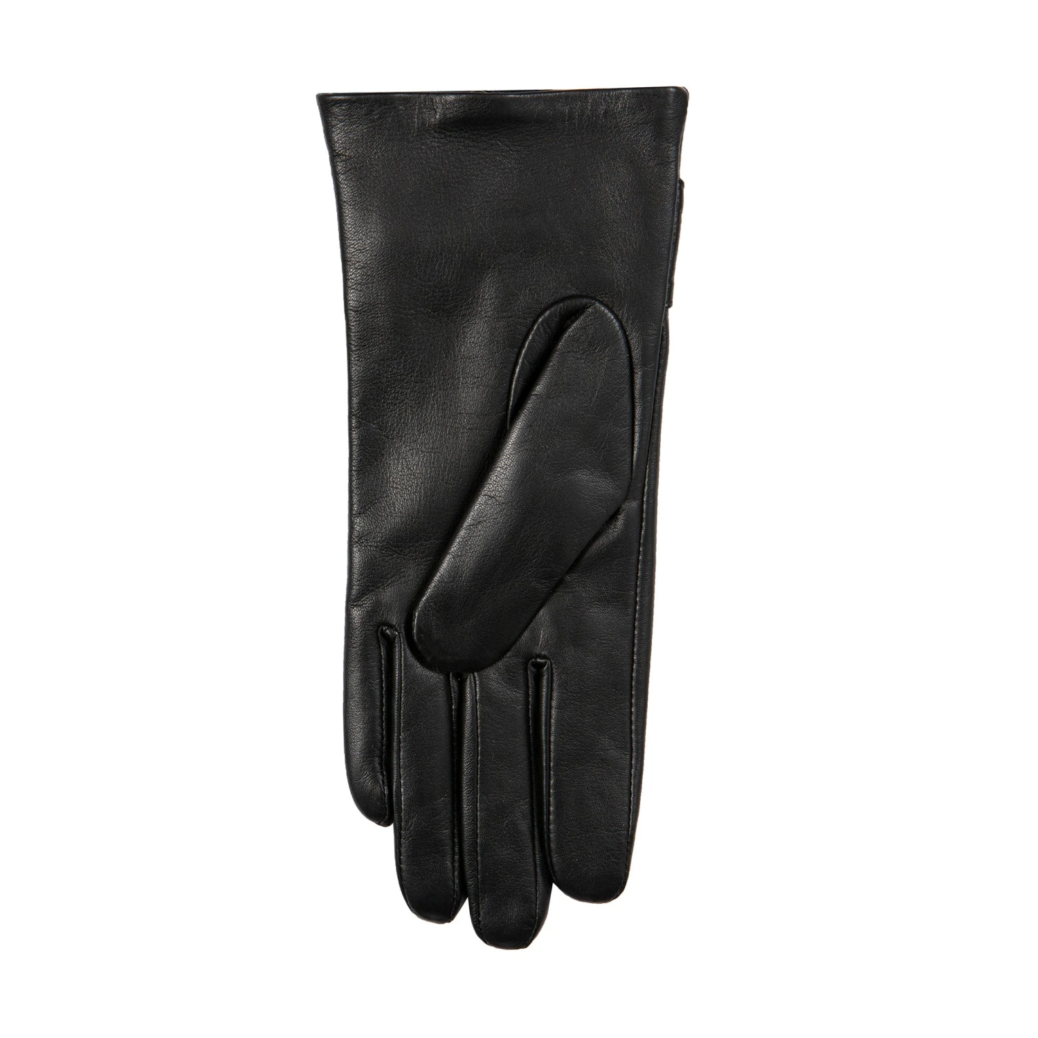 Women’s Touchscreen Wool-Lined Leather Gloves With Bow - Image 12
