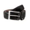 Men's Full-Grain Leather Belt With Contrast Stitching