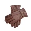 Men’s Three-Point Leather Shooting Gloves With Suede Palm