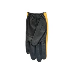 Men's The Suited Racer Touchscreen Leather Driving Gloves -Dents mens the suited racer leather driving gloves cork black palm
