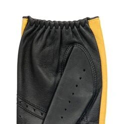 Men's The Suited Racer Touchscreen Leather Driving Gloves -Dents mens the suited racer leather driving gloves cork black palm cuff