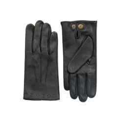 Men's The Suited Racer Touchscreen Three-Point Leather Gloves -Dents mens the suited racer leather gloves black both gloves