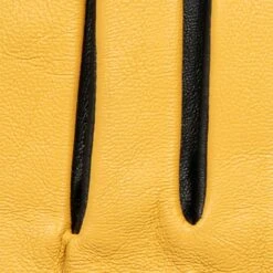 Men's The Suited Racer Touchscreen Three-Point Leather Gloves -Dents mens the suited racer leather gloves cork black stitching